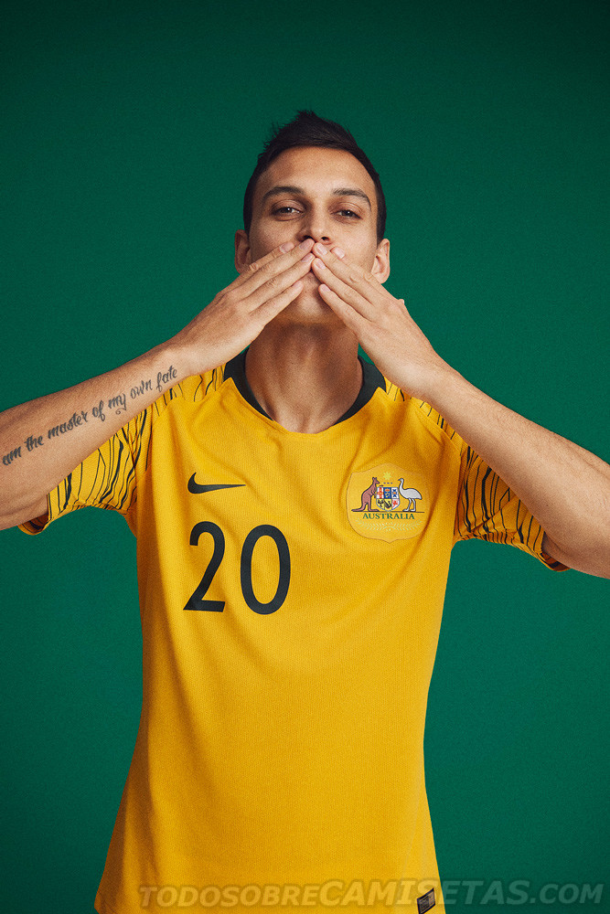 Australia 2018 World Cup Nike Kits