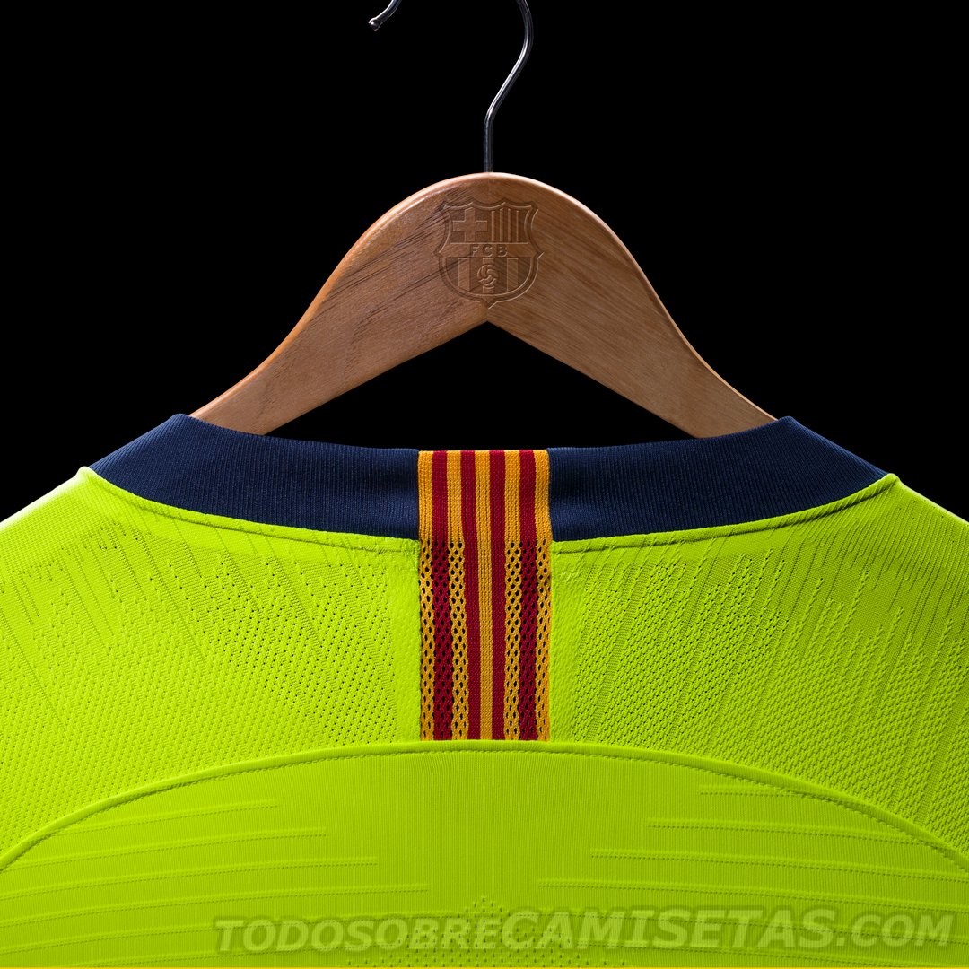 Camiseta de visita Nike de FC Barcelona 2018-19
