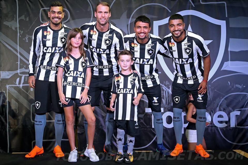 Camisas Topper do Botafogo 2018
