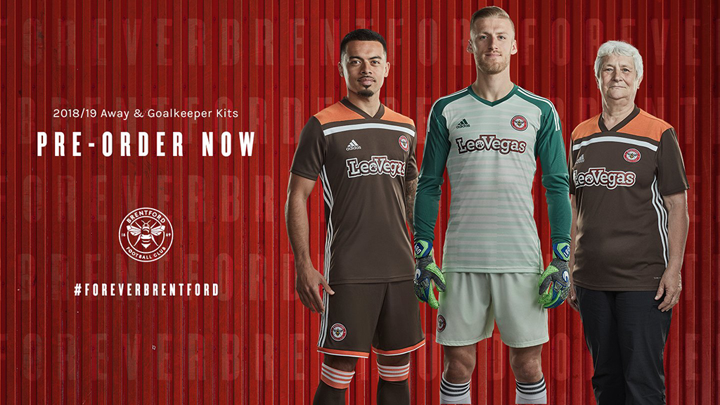 Brentford FC adidas Away Kit 2018-19 - Todo Sobre Camisetas