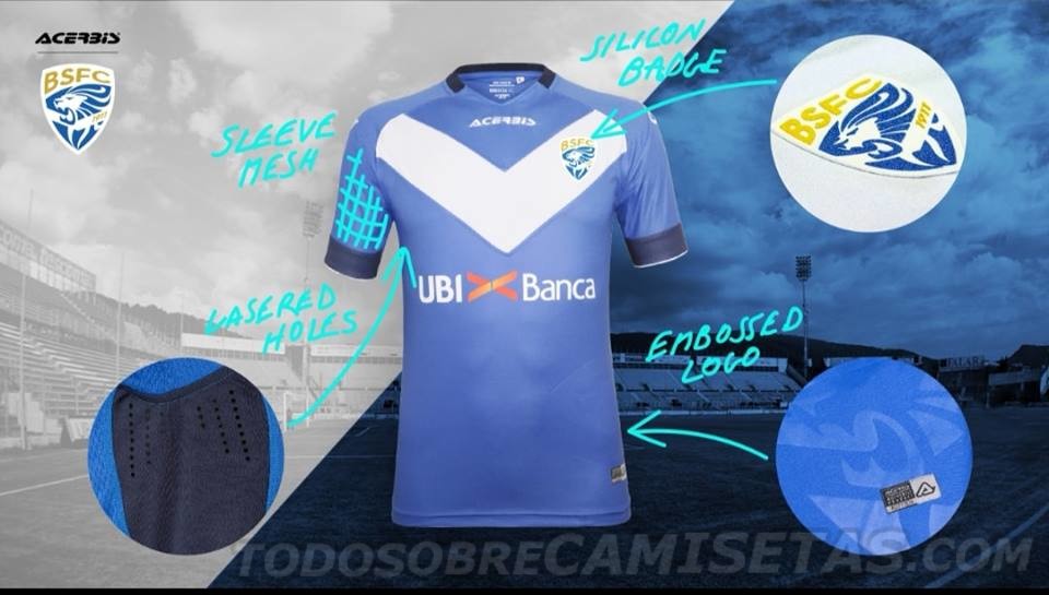 Brescia Calcio Acerbis Home Kit 2018-19