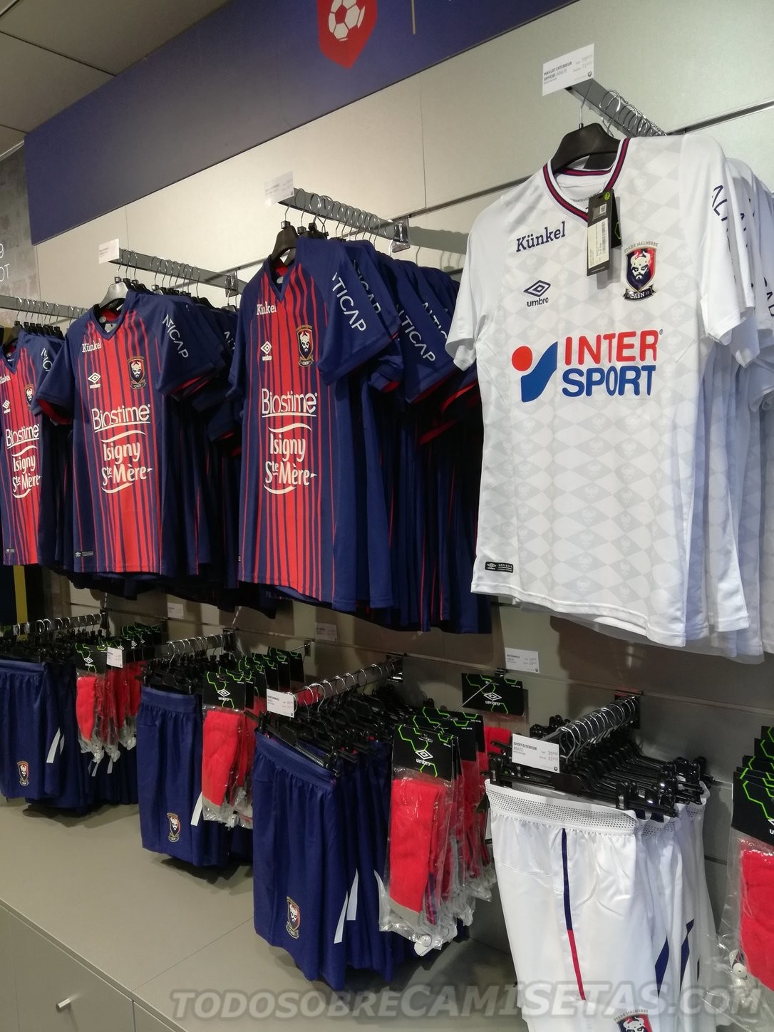 SM Caen Umbro Away Kit 2018-19