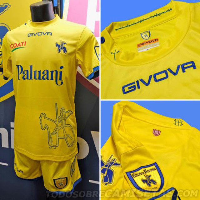 Chievo Verona Givova Kits 2018-19