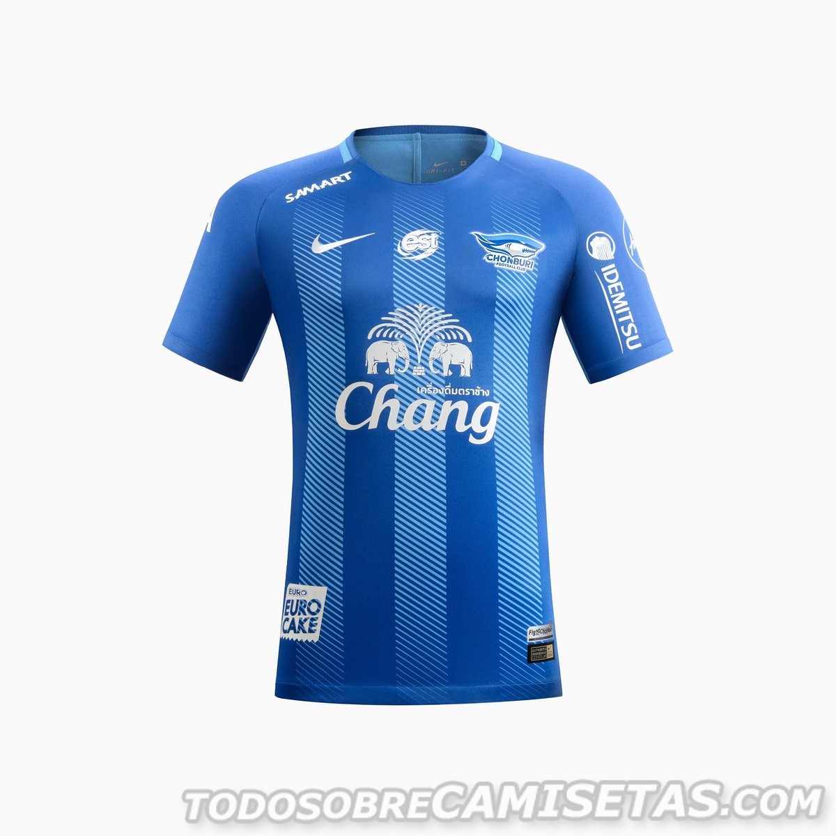 Chonburi FC Nike Kits 2018