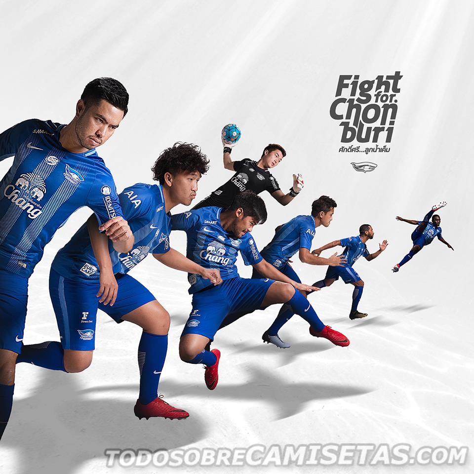 Chonburi FC Nike Kits 2018