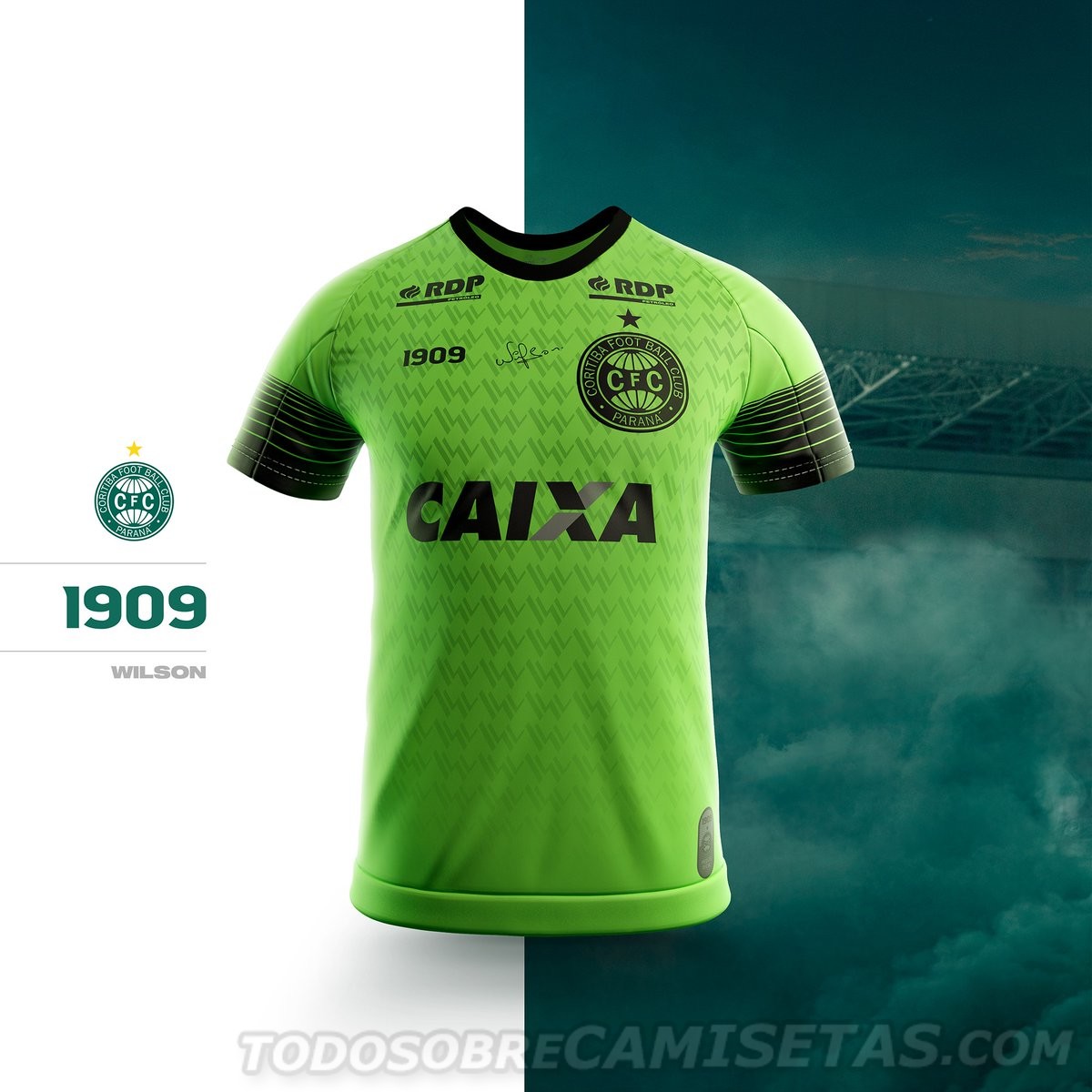 Camisas 1909 do Coritiba 2018-19