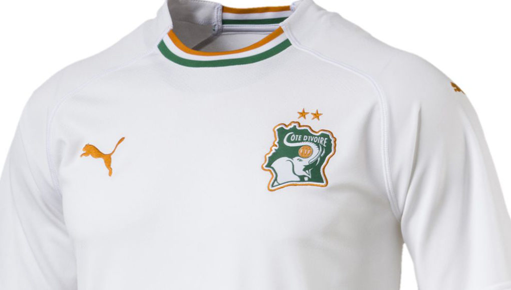 Ivory Coast 2018 away kit