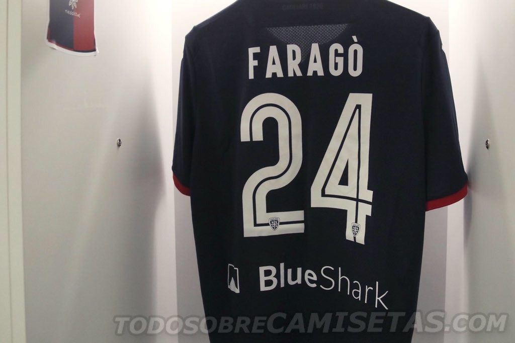 Cagliari Calcio Macron Third Kit 2018-19
