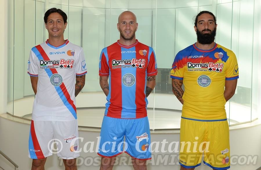 Calcio Catania Givova Kits 2018-19