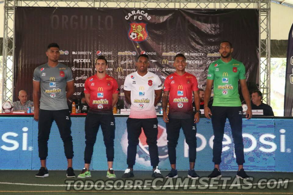 Camisetas RS21 de Caracas FC 2018
