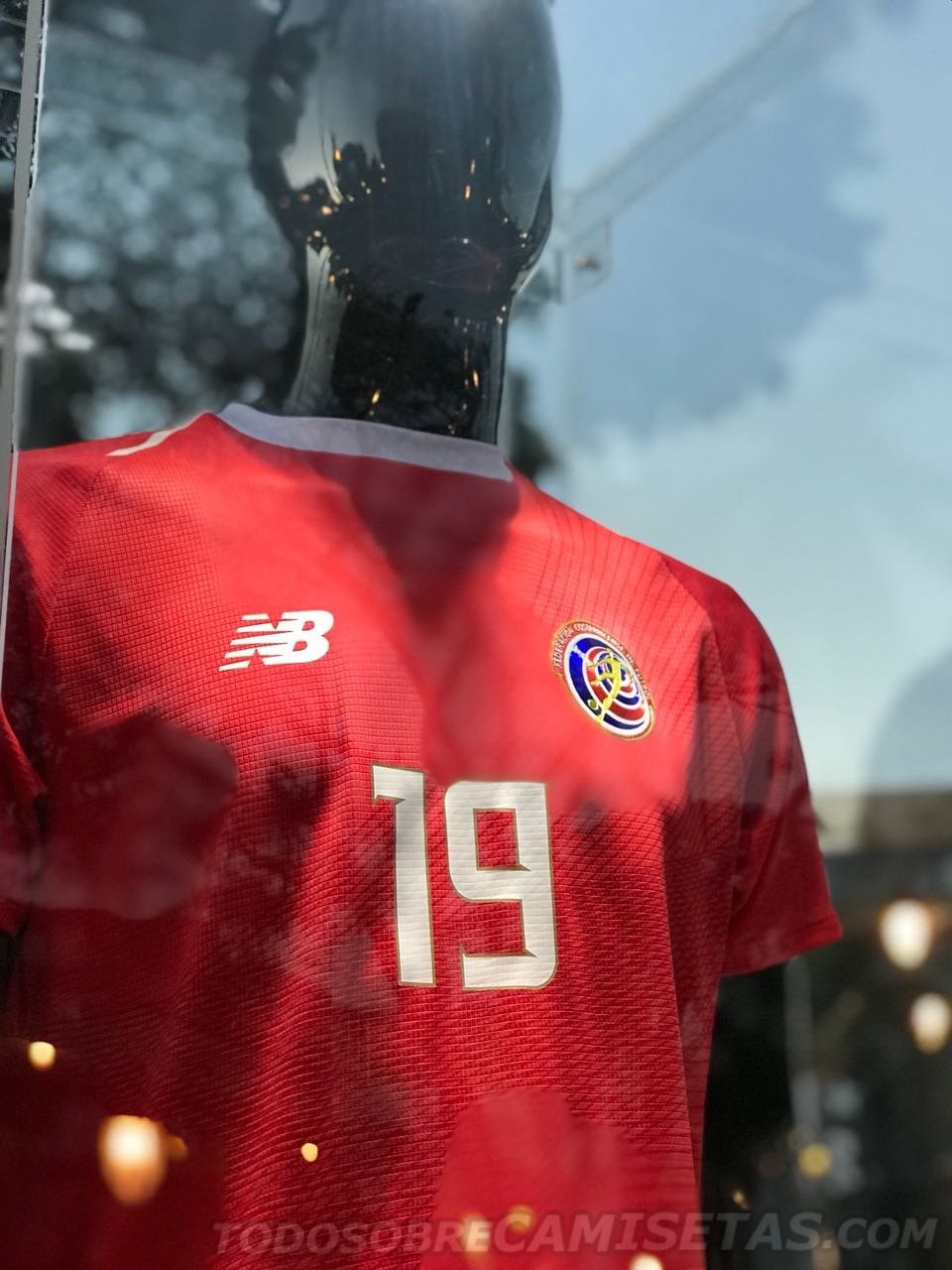Camiseta New Balance de Costa Rica Rusia 2018