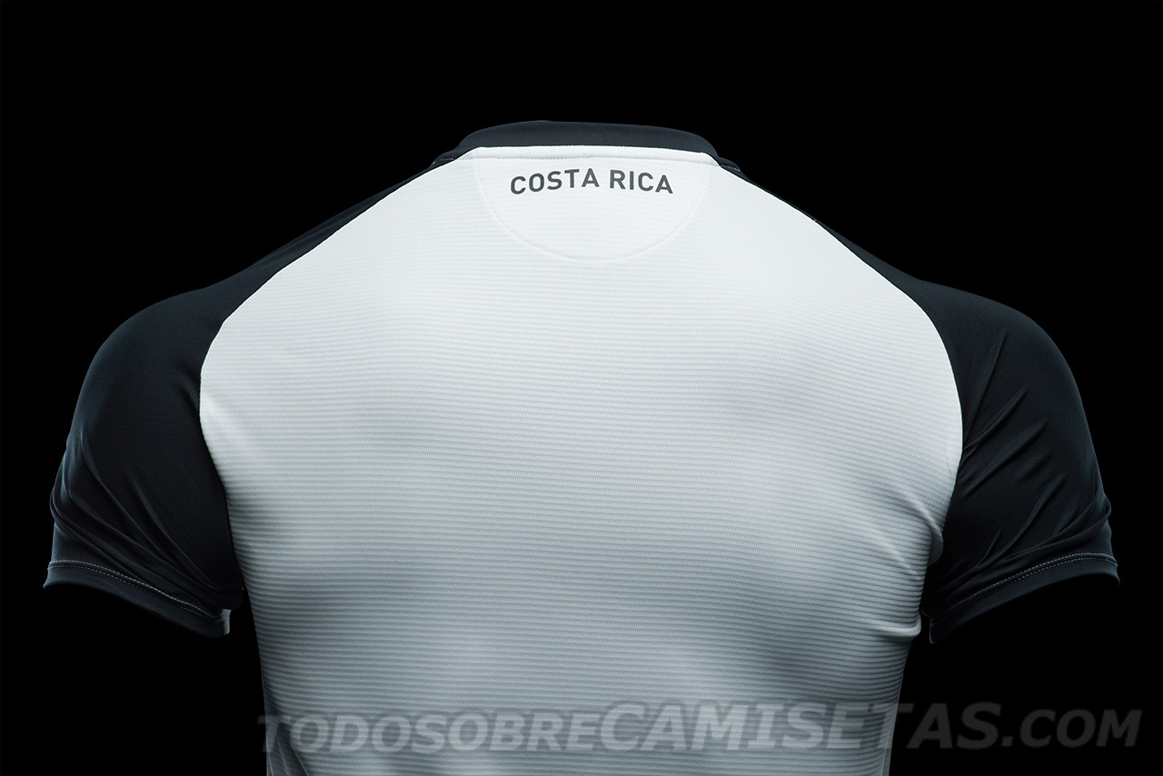 Camiseta de visitante New Balance de Costa Rica Rusia 2018