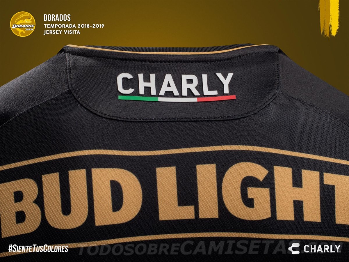 Camisetas Charly Futbol Dorados 2018-19