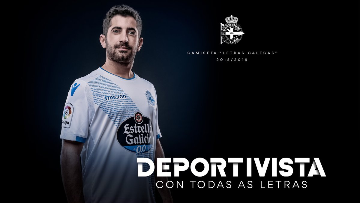 Tercera Equipación Macron del Deportivo La Coruña 2018-19