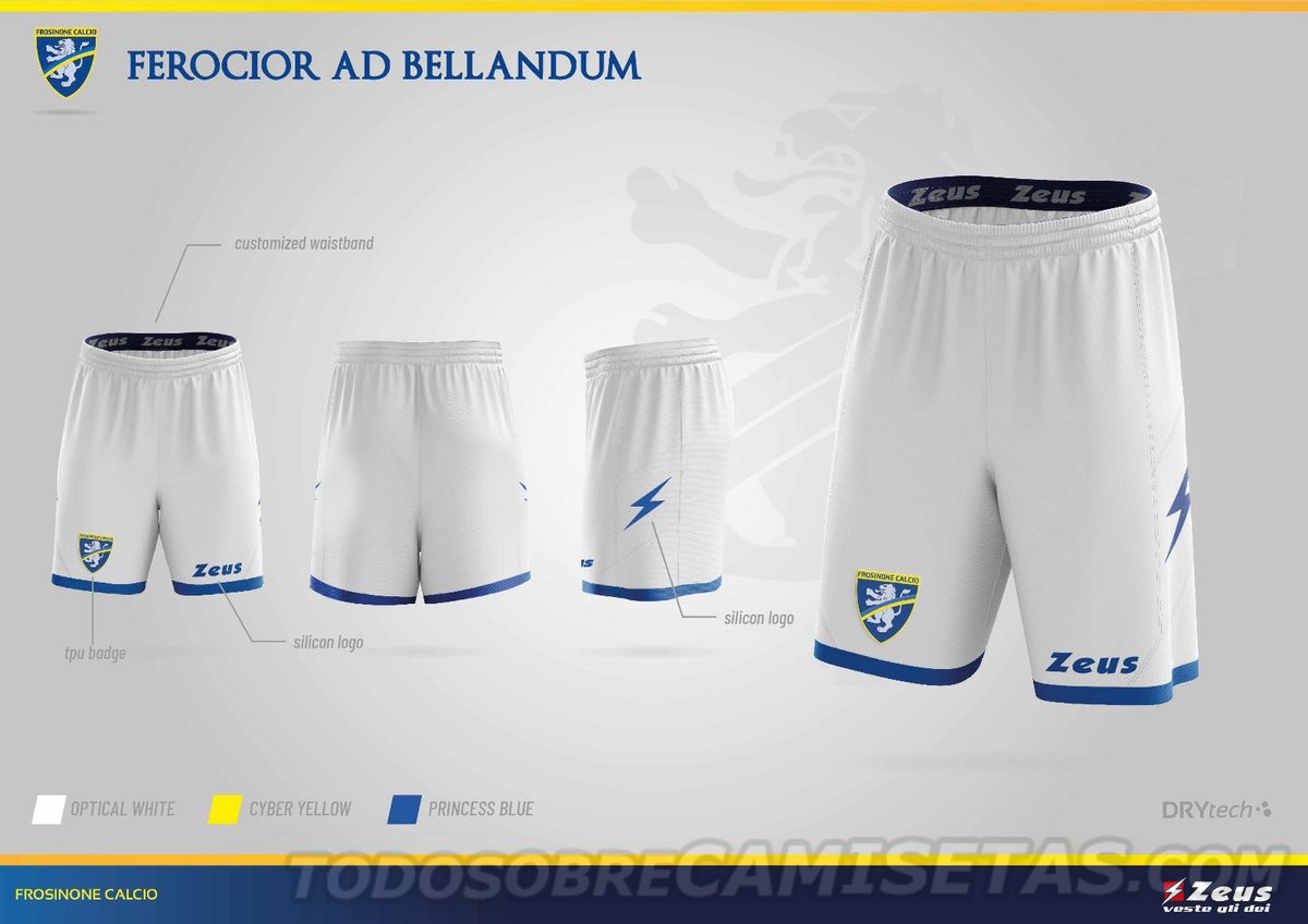 Frosinone Calcio Zeus Kits 2018-19