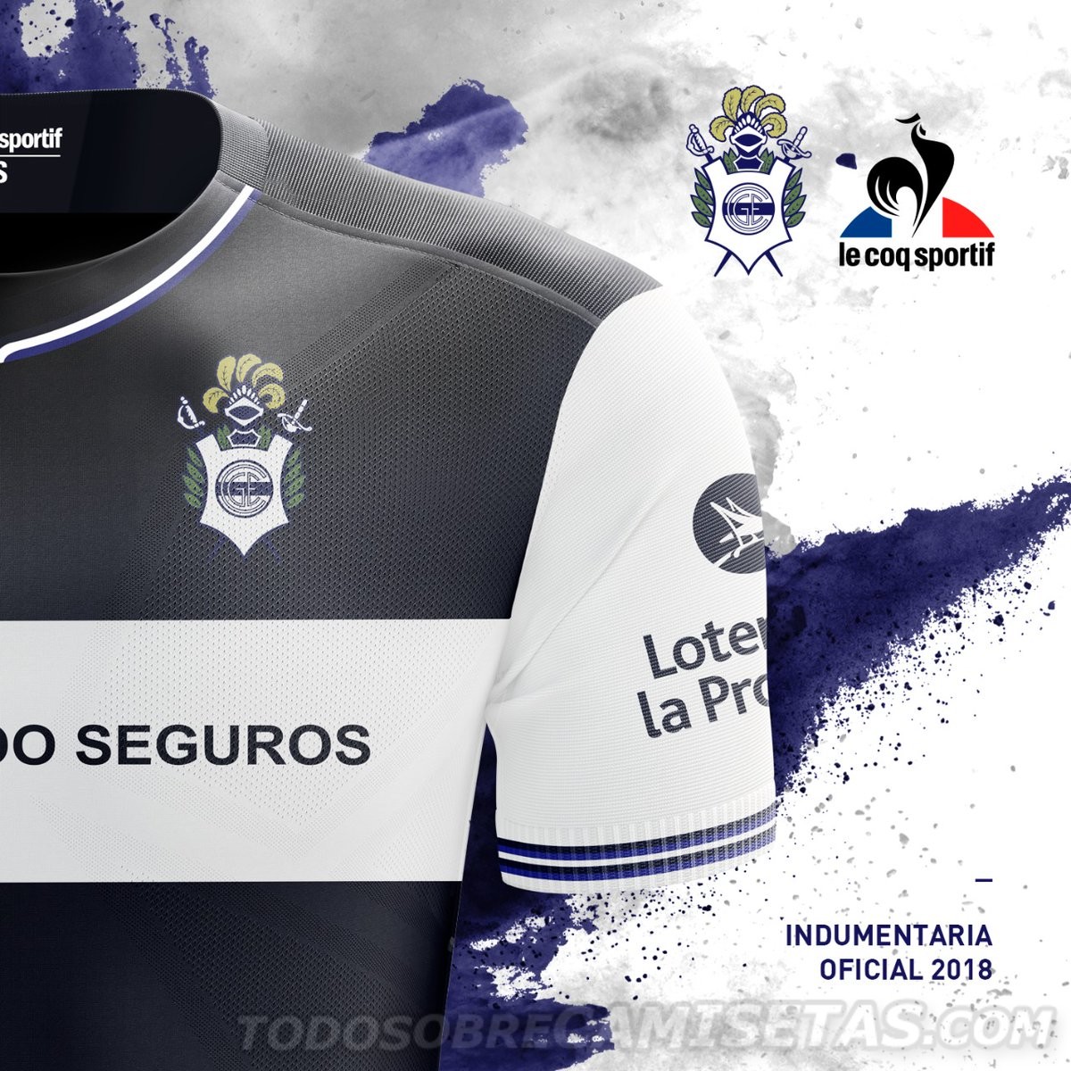 Camisetas Le Coq Sportif de Gimnasia y Esgrima La Plata 2018