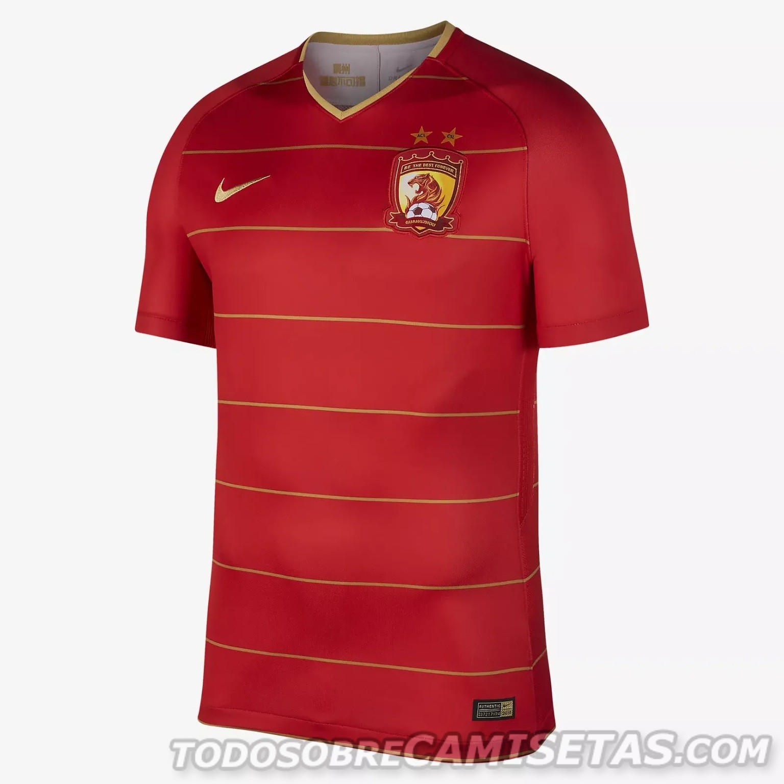 Guangzhou Evergrande 2018 Nike Home Kit