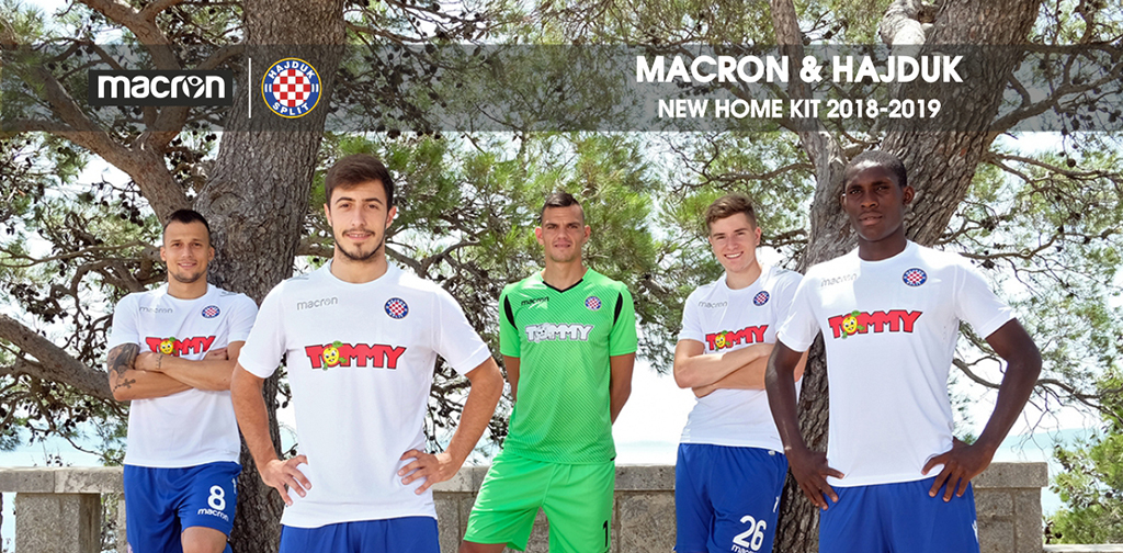 Hajduk Split 2018-19 Macron Home Kit - Football Shirt Culture - Latest  Football Kit News and More