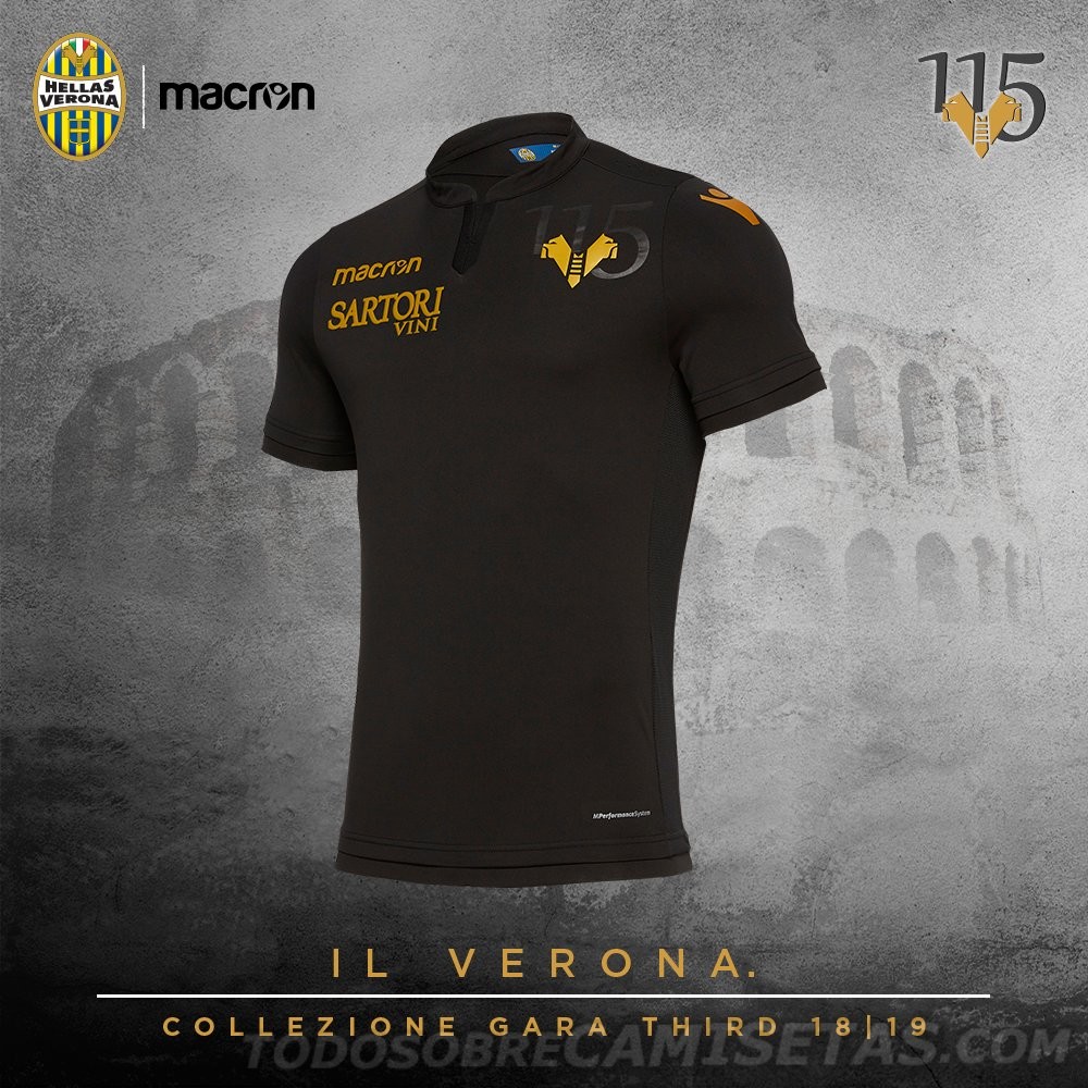 Hellas Verona Macron Kits 2018-19
