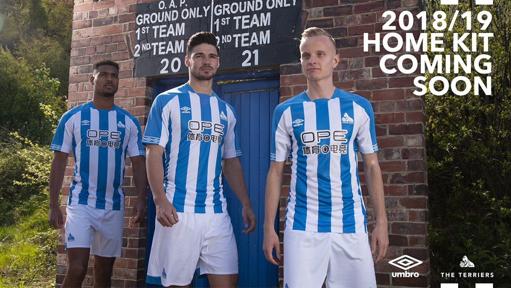 Huddersfield Town 2018-19 Umbro Home Kit