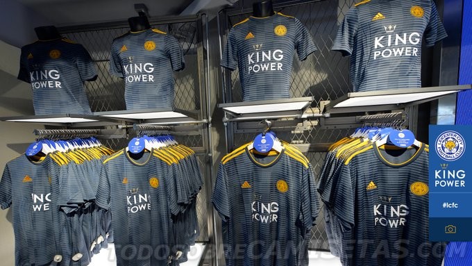 Leicester City adidas Away Kit 2018-19