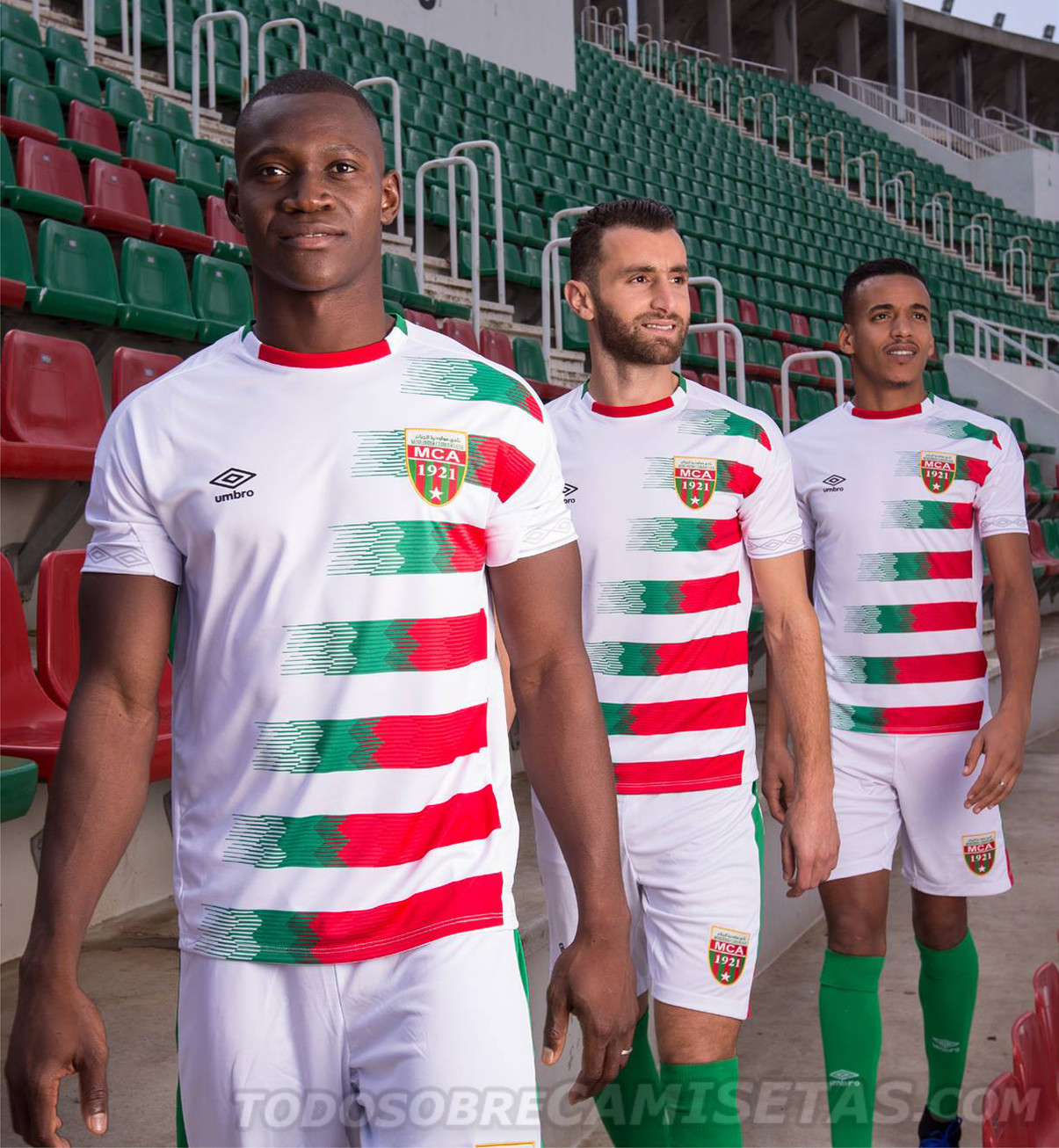 MC Alger 2018-19 Umbro Kits