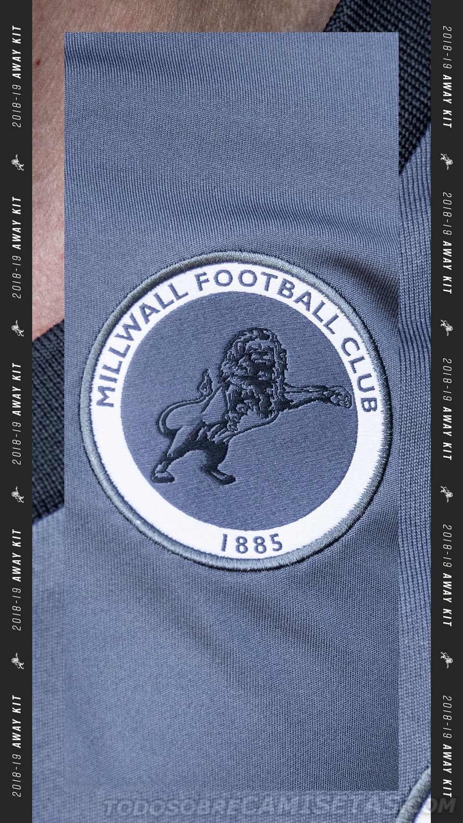 Millwall FC Macron Away Kit 2018-19