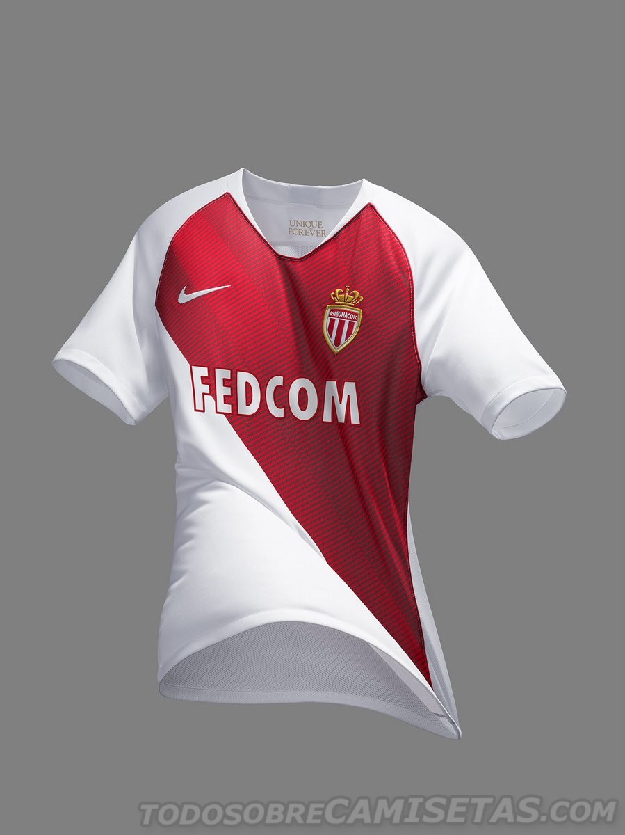 AS Monaco Nike Home Kit 2018-19