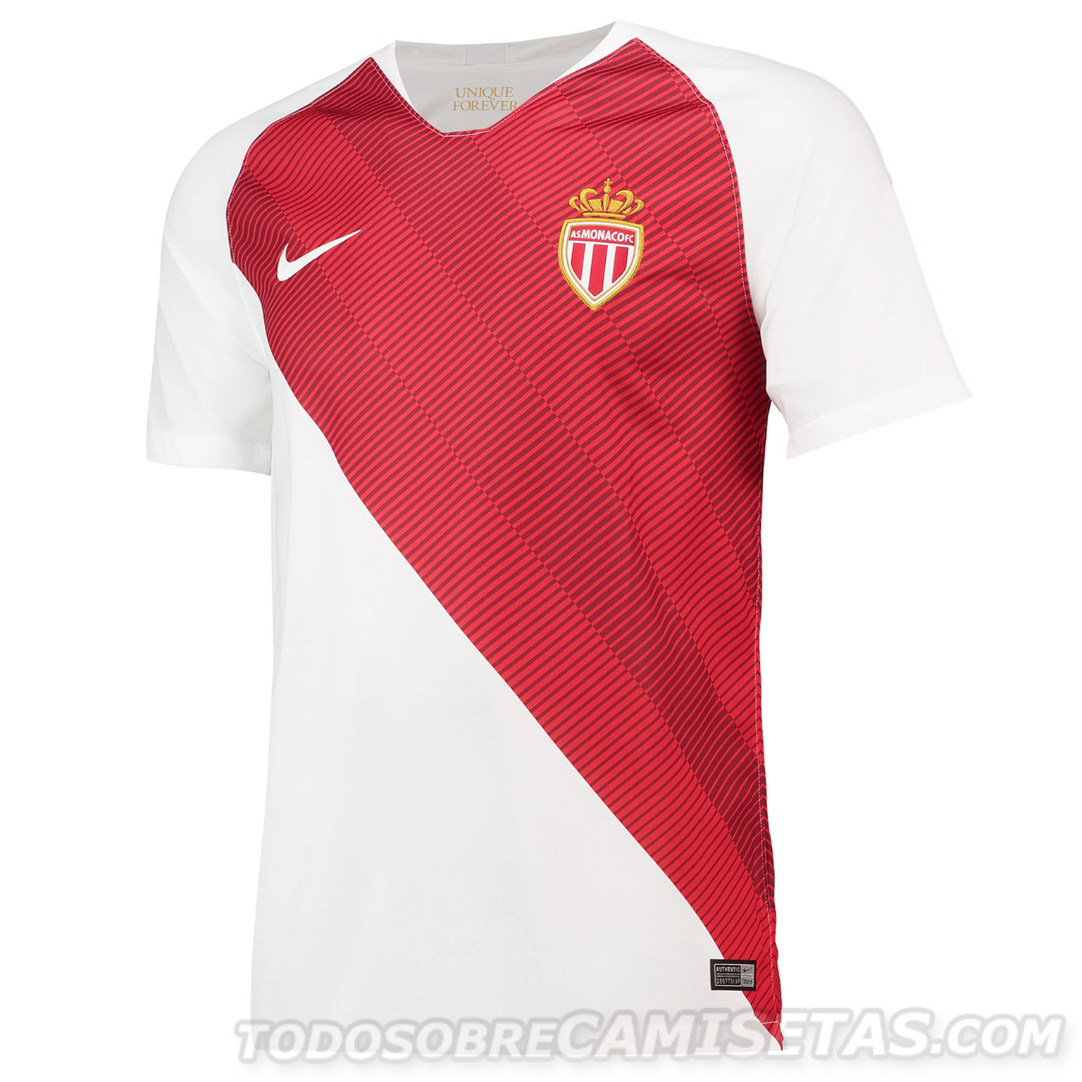 AS Monaco Nike Home Kit 2018-19