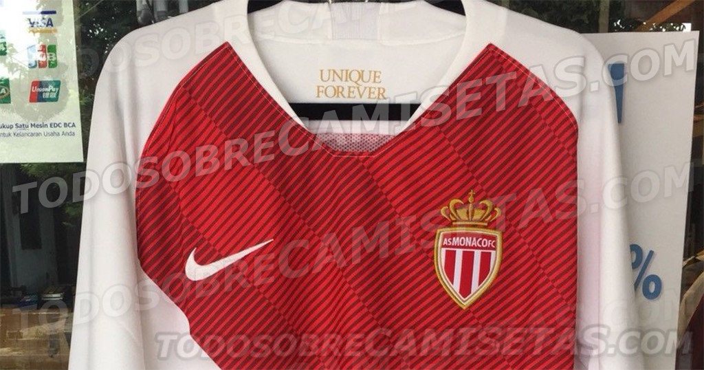 AS Monaco Nike Home Kit 2018-19 LEAKED