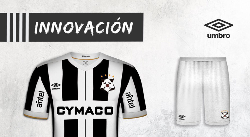 Camisetas Umbro de Montevideo Wanderers 2018