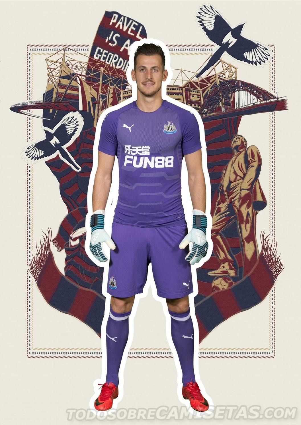 Newcastle United Puma Away Kit 2018-19