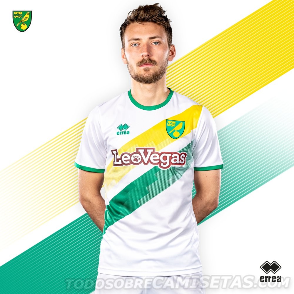 Norwich City FC Erreà Away Kit 2018-19