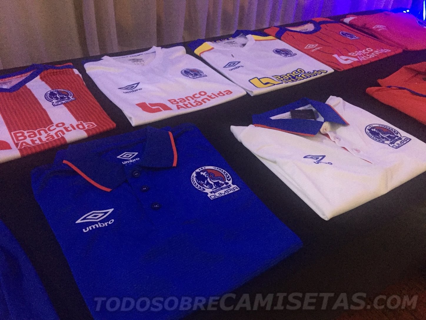 Camisetas Umbro de Club Deportivo Olimpia 2018