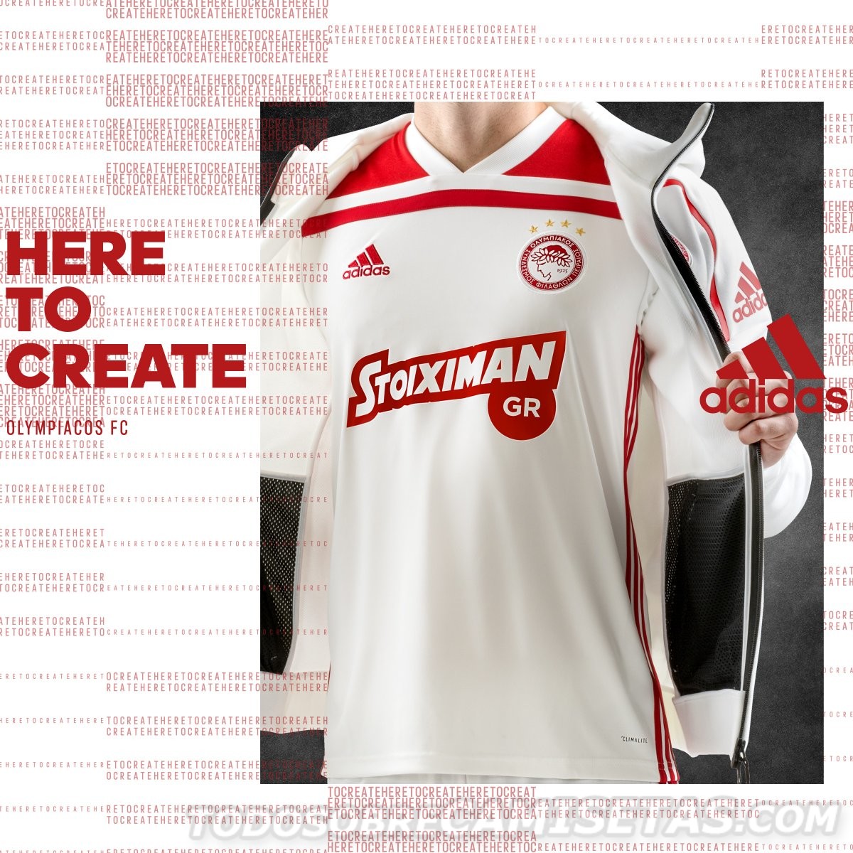Olympiacos FC adidas Away Kit 2018-19