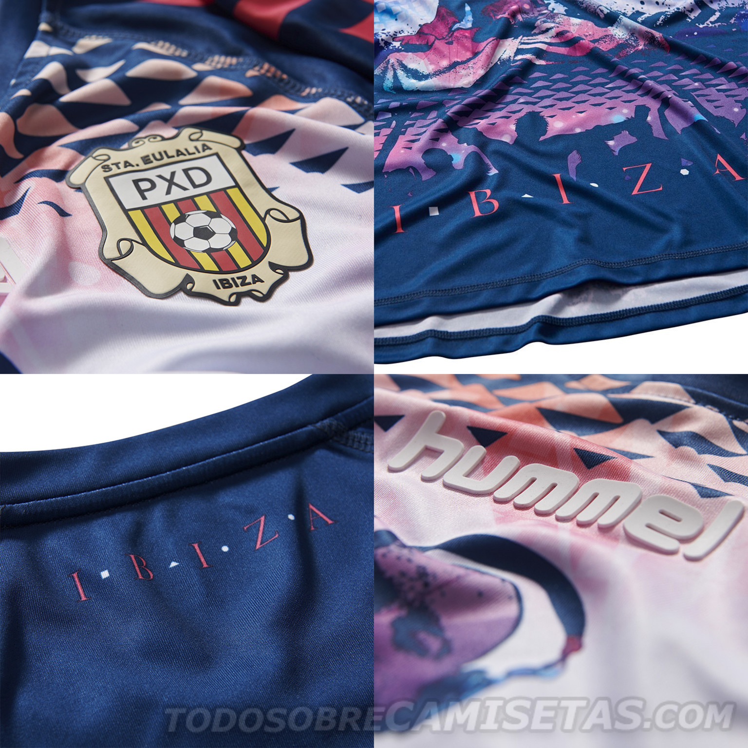 Tercera camiseta Hummel de SCR Peña Deportiva 2018-19