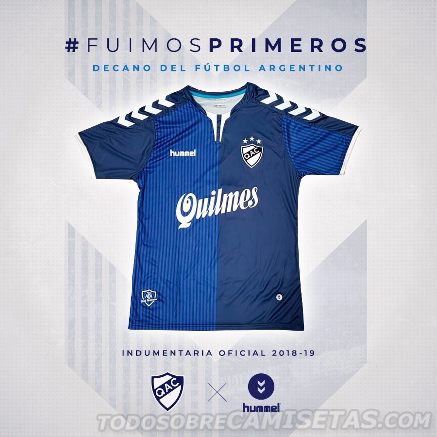 Camisetas Hummel de Quilmes 2018-19