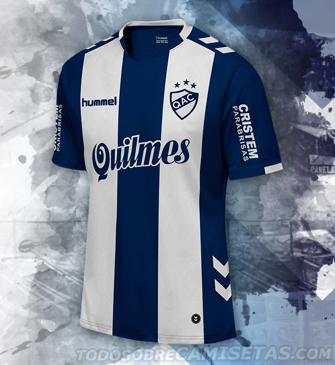 Tercera camiseta Hummel de Quilmes 2018