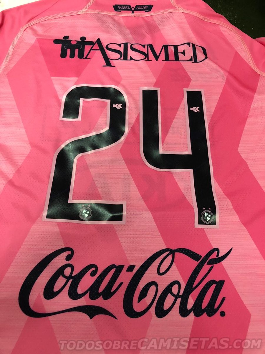 Camiseta Octubre Rosa Club Sol de América Kyrios Sport 2018