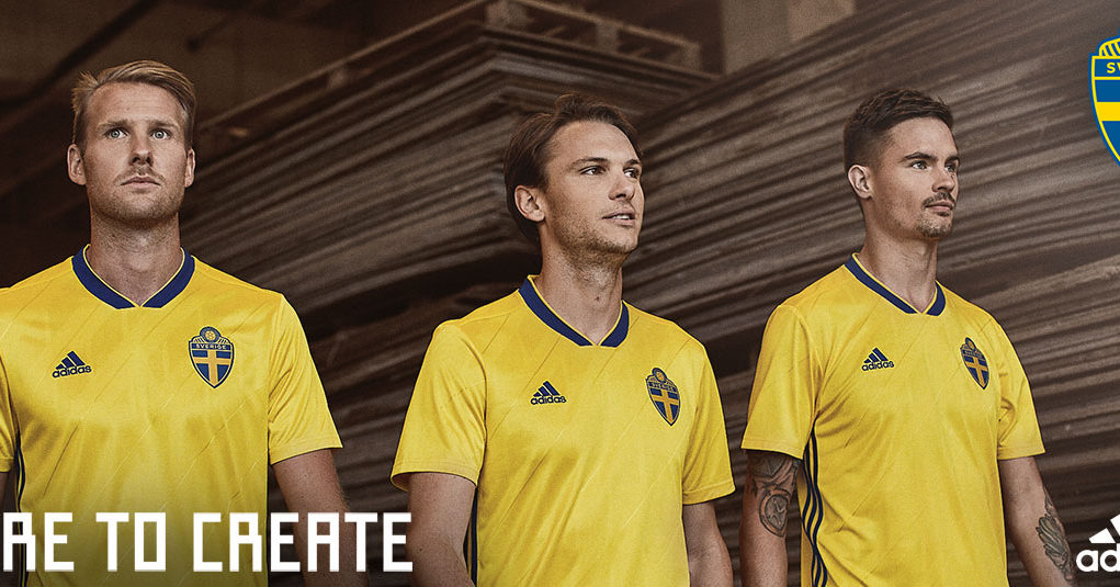 Sweden 2018 World Cup adidas Kit