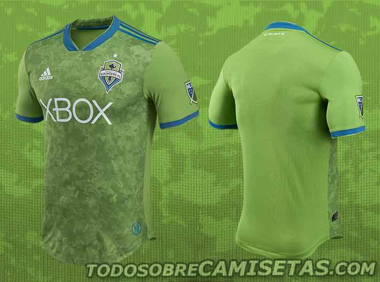 Seattle Sounders 2018 adidas Home Kit