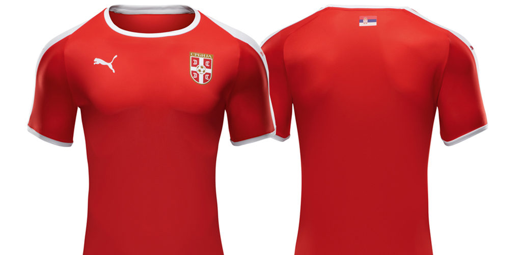 Serbia 2018 World Cup PUMA Home Kit