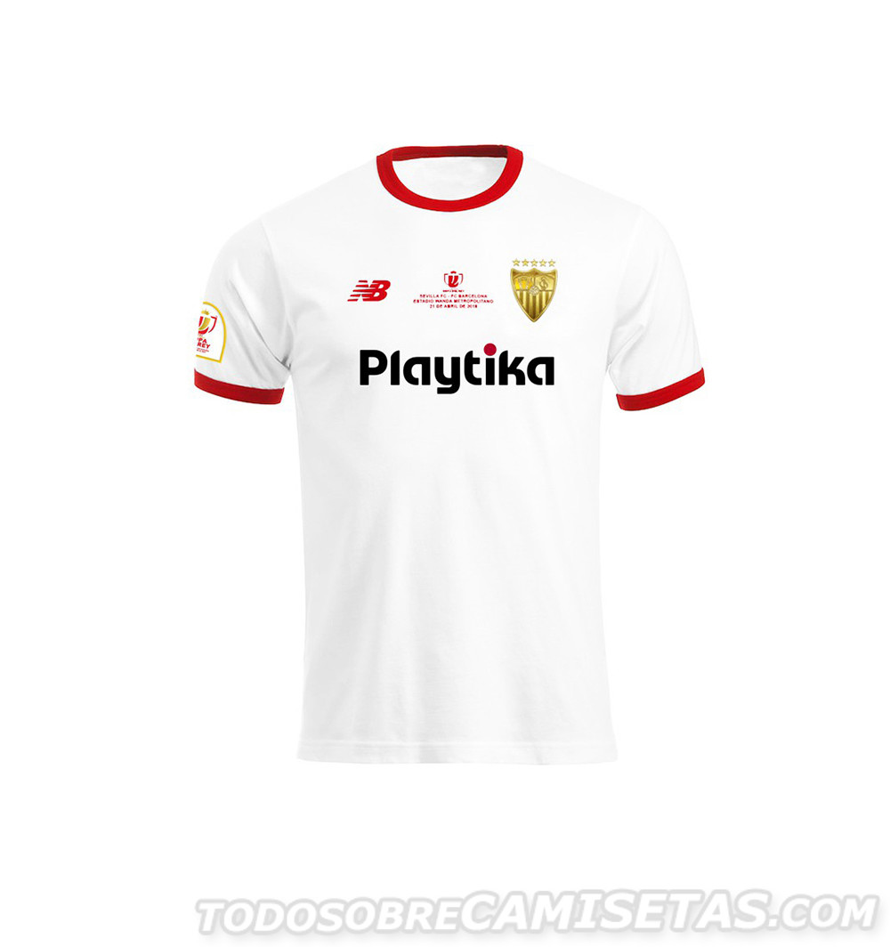 Camiseta Final Copa del Rey 2018 New Balance de Sevilla FC