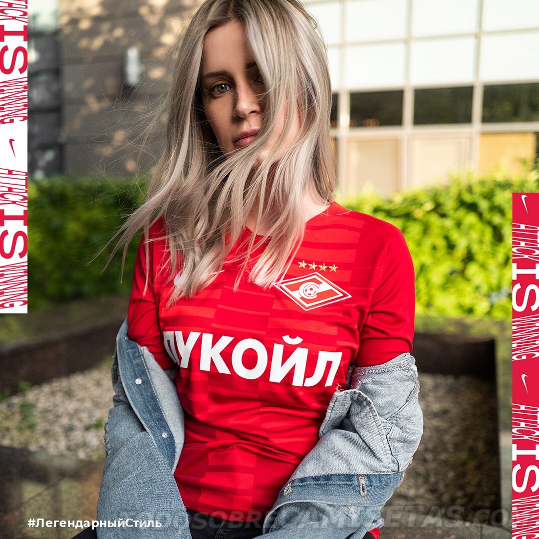 Spartak Moscow Nike Kits 2018-19