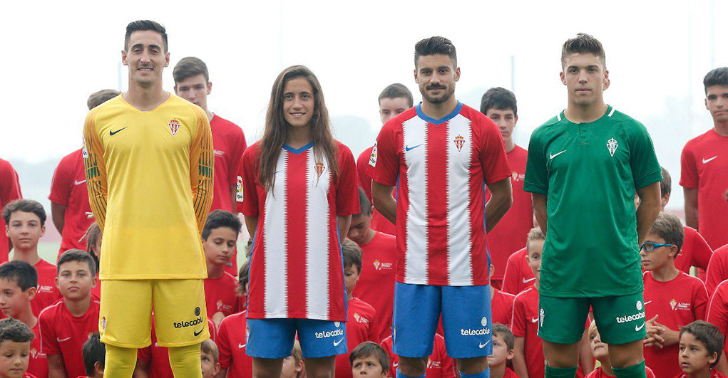 Camisetas Nike de Sporting de Gijón 2018-19
