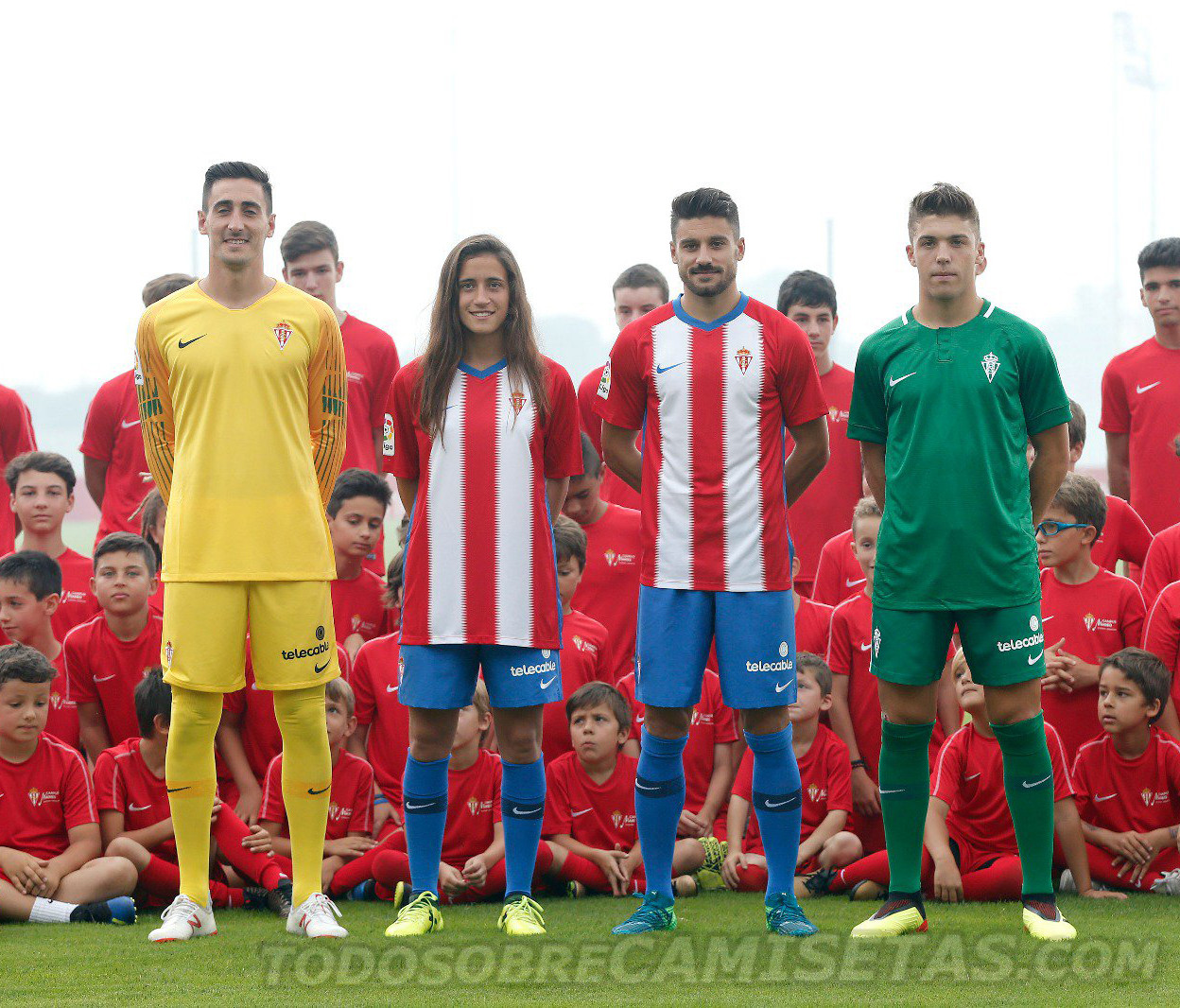 Camisetas Nike de Sporting Gijón 2018-19