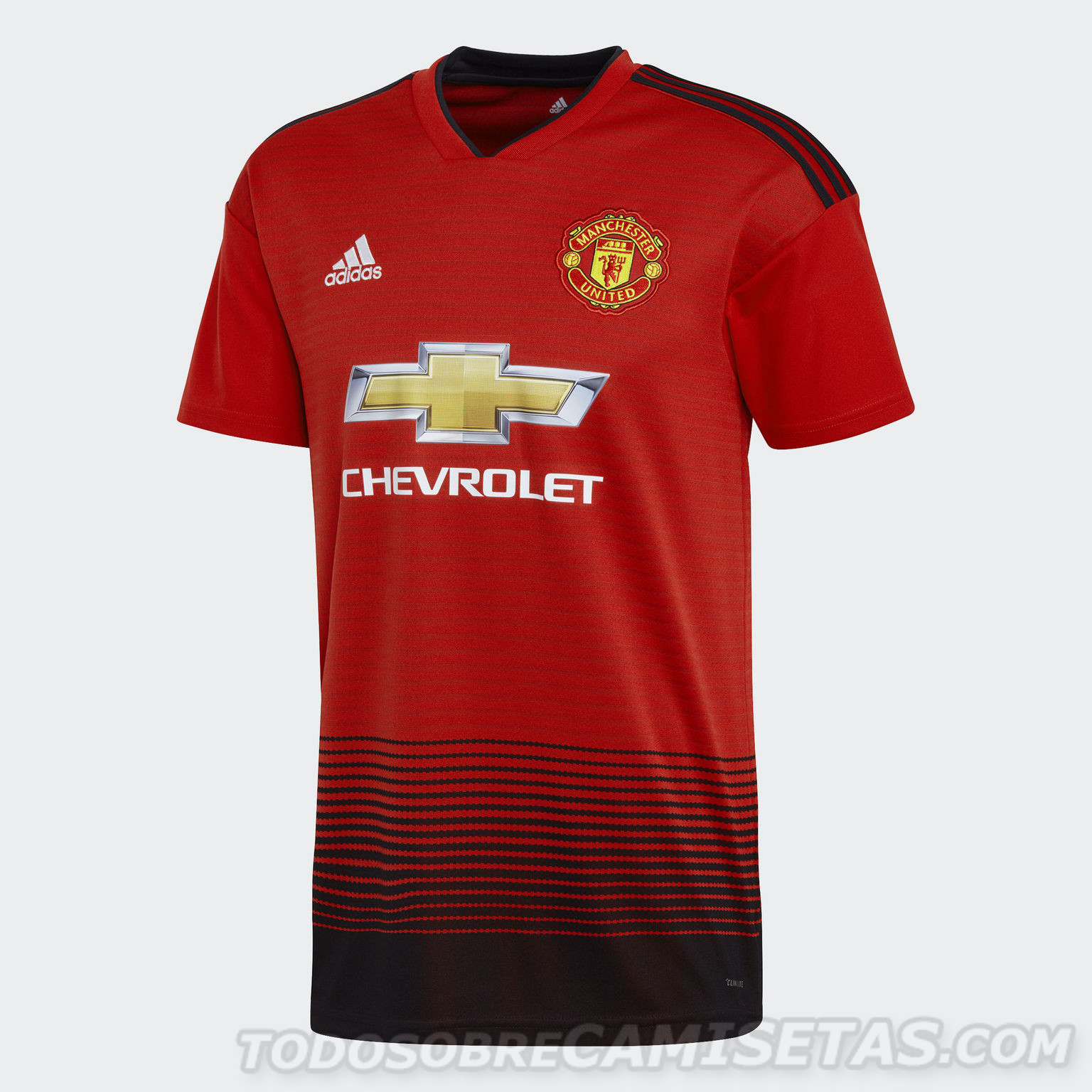 Manchester United adidas Home Kit 2018-19 - Todo Sobre Camisetas