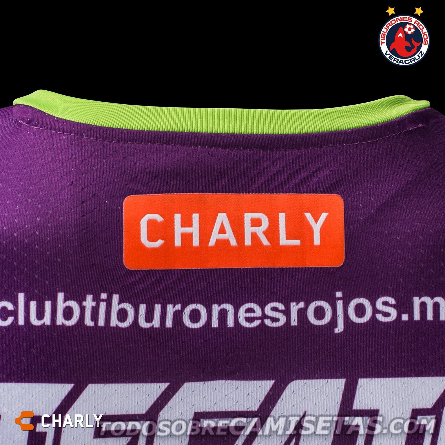 Tercer jersey Charly Futbol de Veracruz 2018
