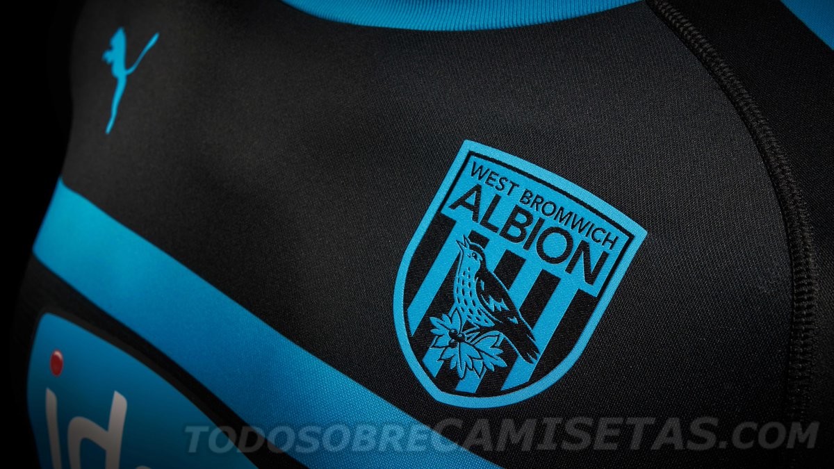 West Bromwich Albion Puma Away and Third Kits 2018-19