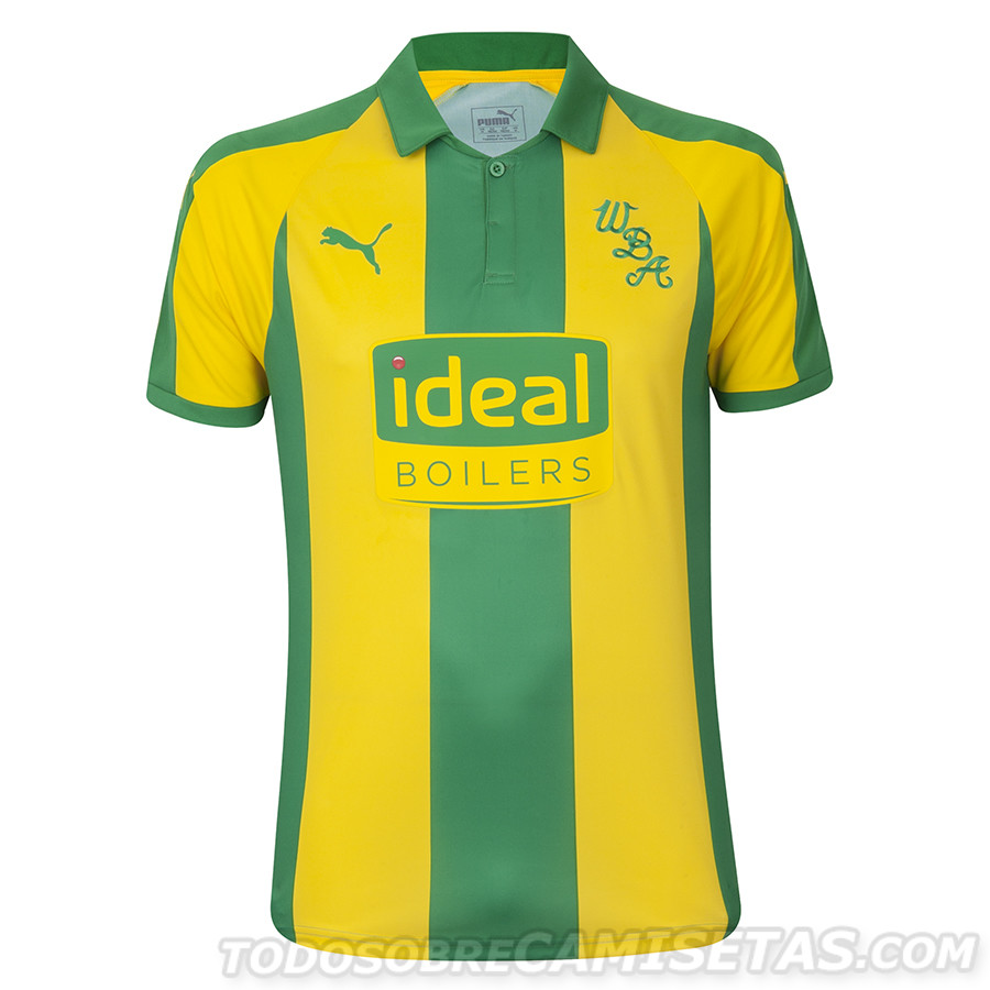 West Bromwich Albion Puma Away and Third Kits 2018-19